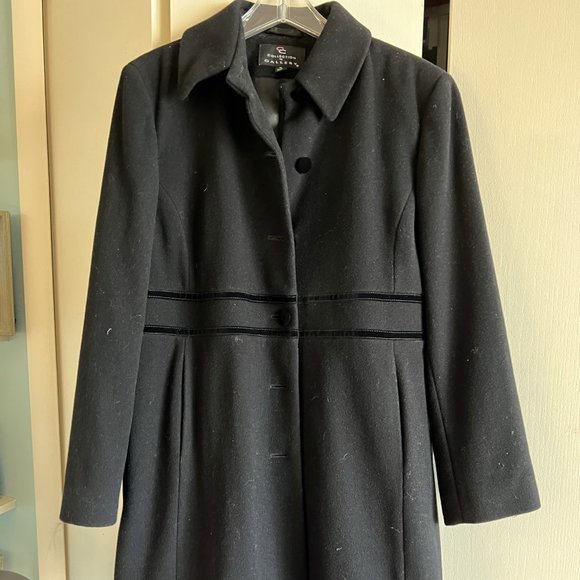 Collection by Gallery - Macy's Jackets & Blazers - Black wool blend pea coat